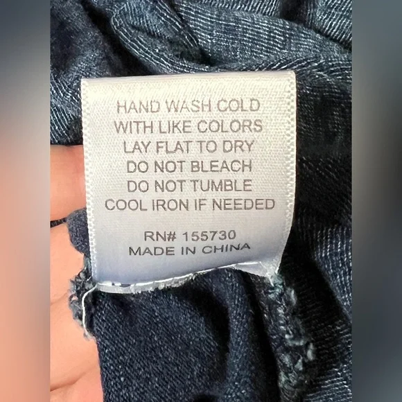 Jane and Delancey Chambray Shift Dress with pockets SIZE M - Picture 4 of 8